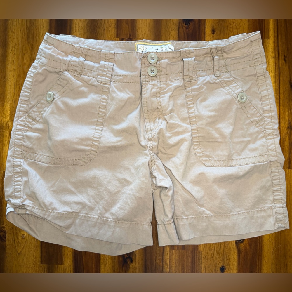 Aventura Organic Cotton Tan Khaki Shorts